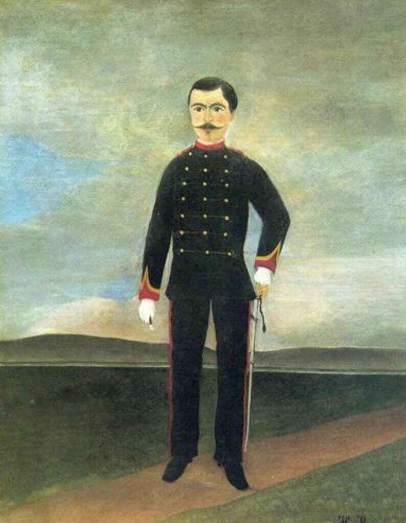 Henri Rousseau 's Marshal Des Logis
Frumence Biche Of The 35th Artillery