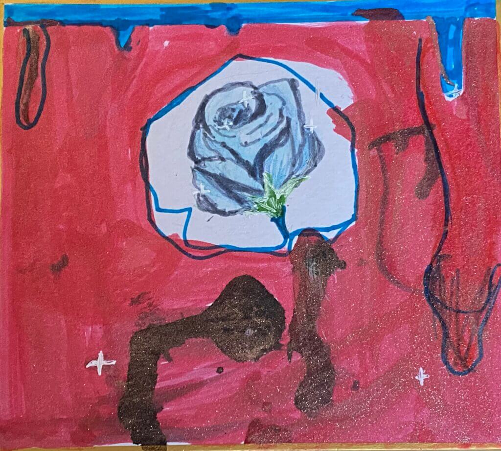 mixed media by 9yearsold child