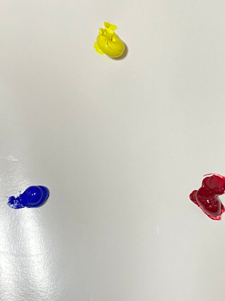 photo of primary colors