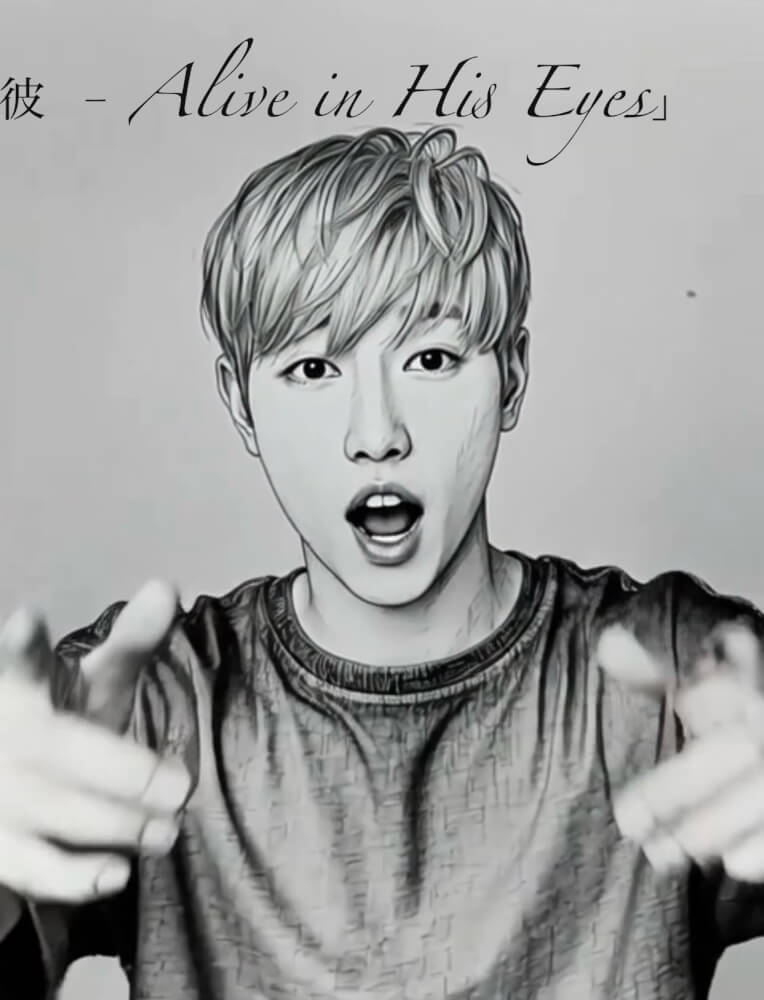 絵画と暮らす – 彼 (kmskv作品)